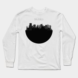 Brussels Skyline Long Sleeve T-Shirt